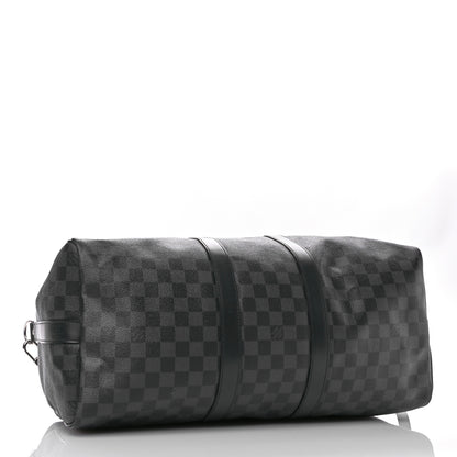 Louis Vuitton Damier Graphite Keepall Bandouliere 45 4 of 12