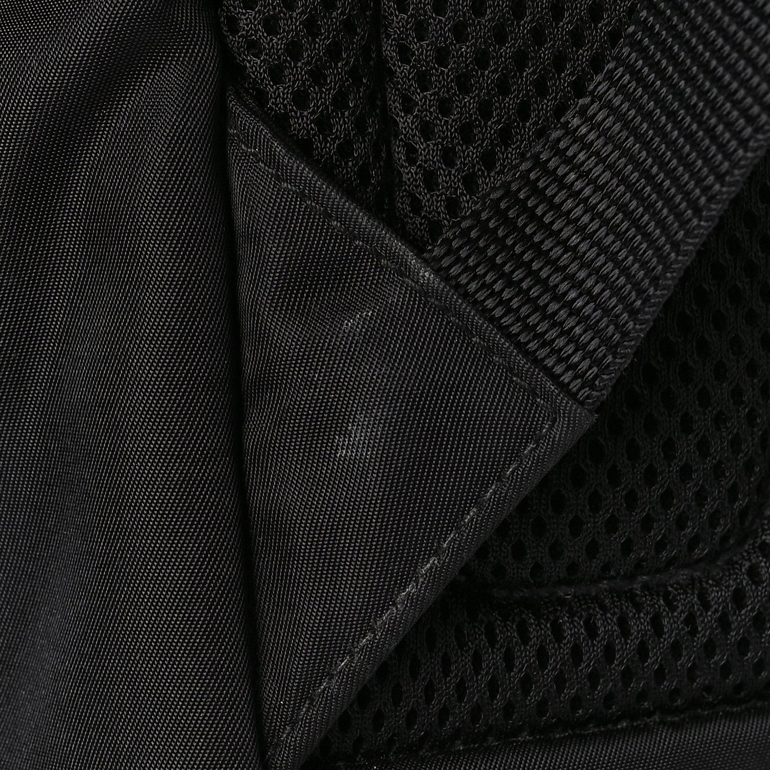 Prada Nylon Tessuto Saffiano Backpack Black 12 of 12