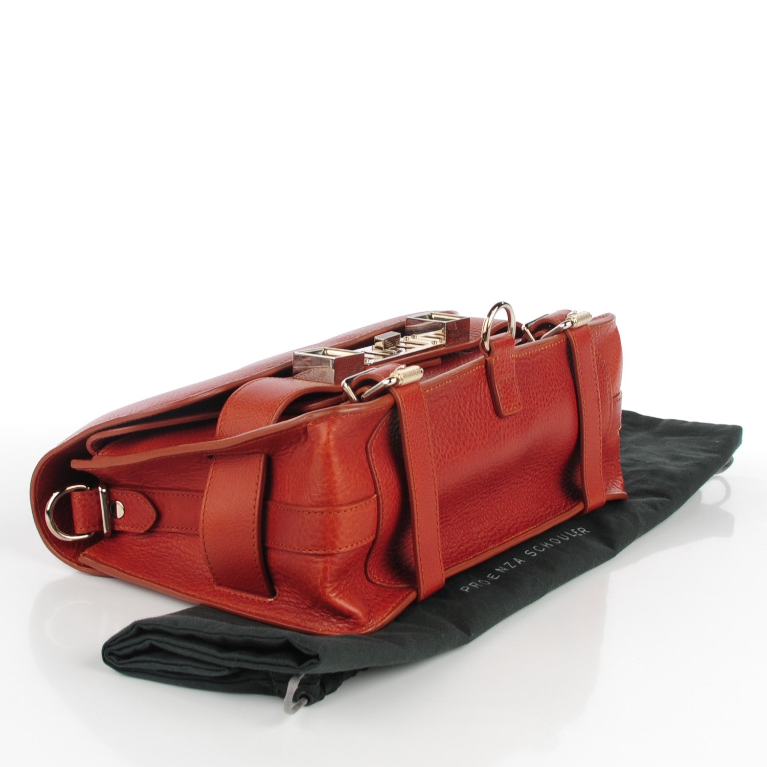Proenza Schouler Calfskin Mini PS11 Classic Shoulder Bag Saddle 4 of 7
