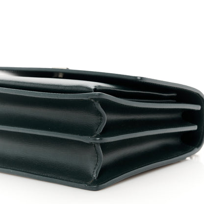Saint Laurent Calfskin Medium Monogram Sunset Dark Green 11 of 11