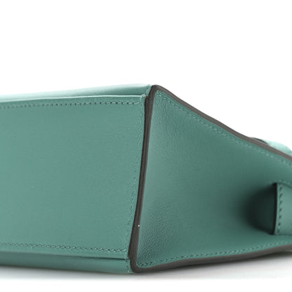 Hermes Swift Kelly Pochette Clutch Vert Verone 10 of 11