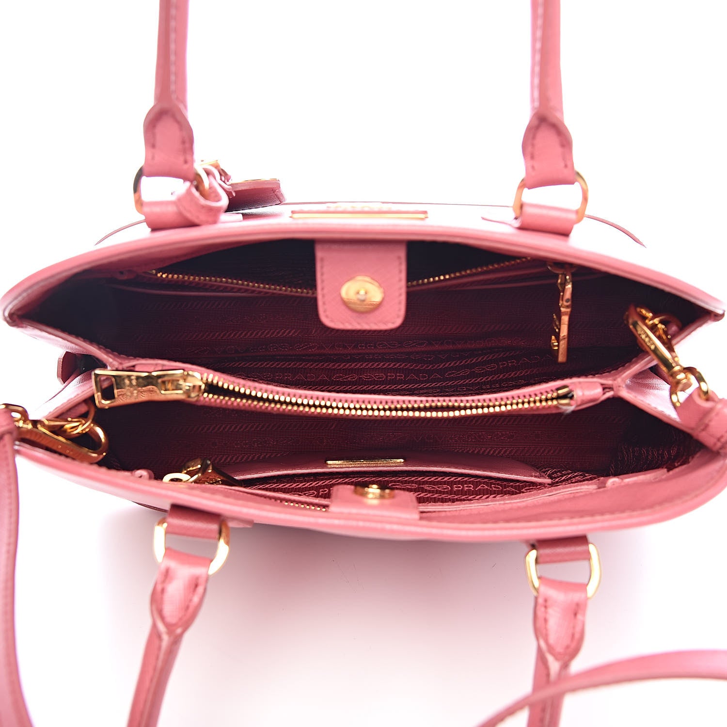 Prada Saffiano Lux Medium Open Promenade Tote Tamaris 5 of 17