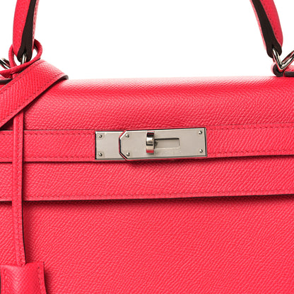 Hermes Epsom Kelly Sellier 28 Rose Extreme 7 of 13
