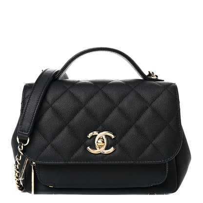 Chanel Caviar Quilted Small Business Affinity Flap Black 1 of 12