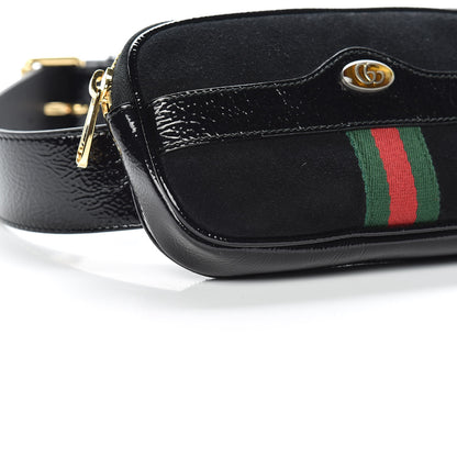 Gucci Suede Patent Ophidia Belted iPhone Case 75 30 Black 5 of 10
