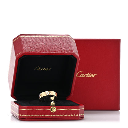 Cartier 18K Yellow Gold 5.5mm LOVE Ring 57 8 5 of 5