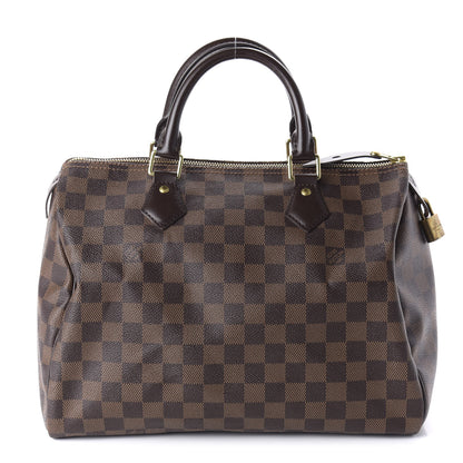 Louis Vuitton Damier Ebene Speedy 30 1 of 10
