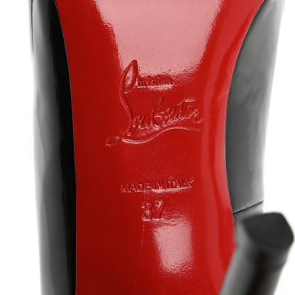 Christian Louboutin Patent Simple 100 Pumps 37 Black 8 of 9