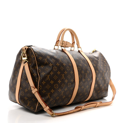 Louis Vuitton Monogram Keepall Bandouliere 55 2 of 12
