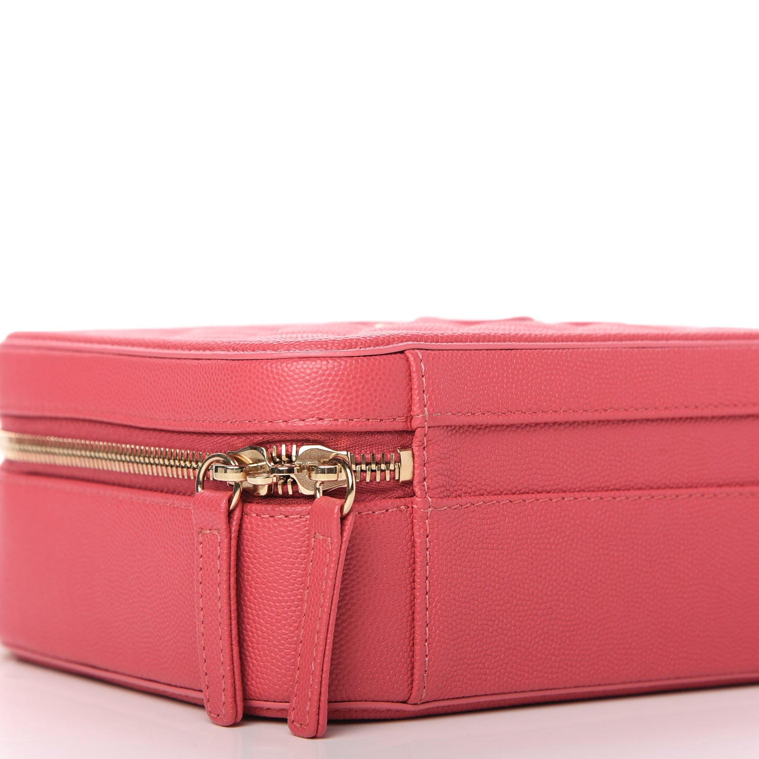 Chanel Caviar Quilted Medium CC Filigree Vanity Case Pink 6 of 11