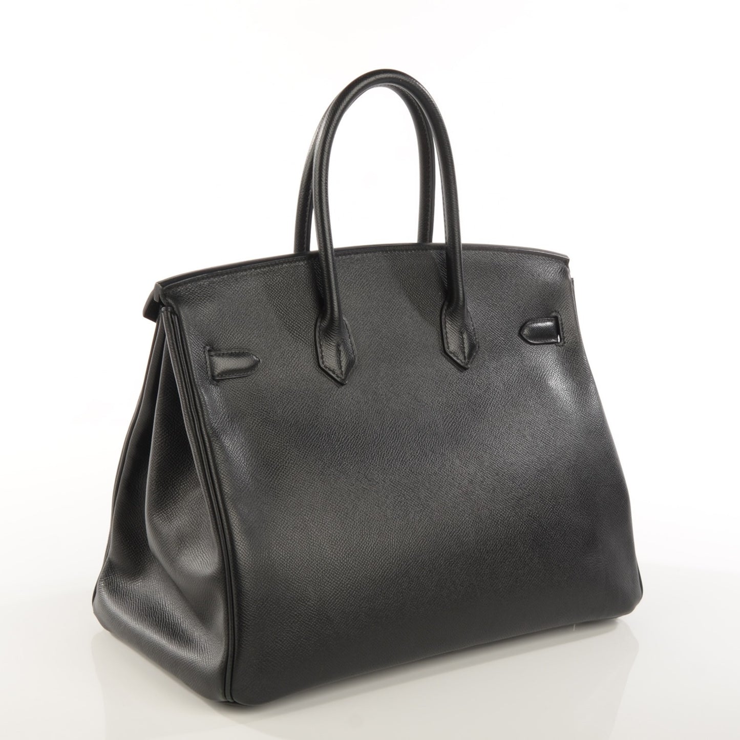 Epsom Birkin 35 Black