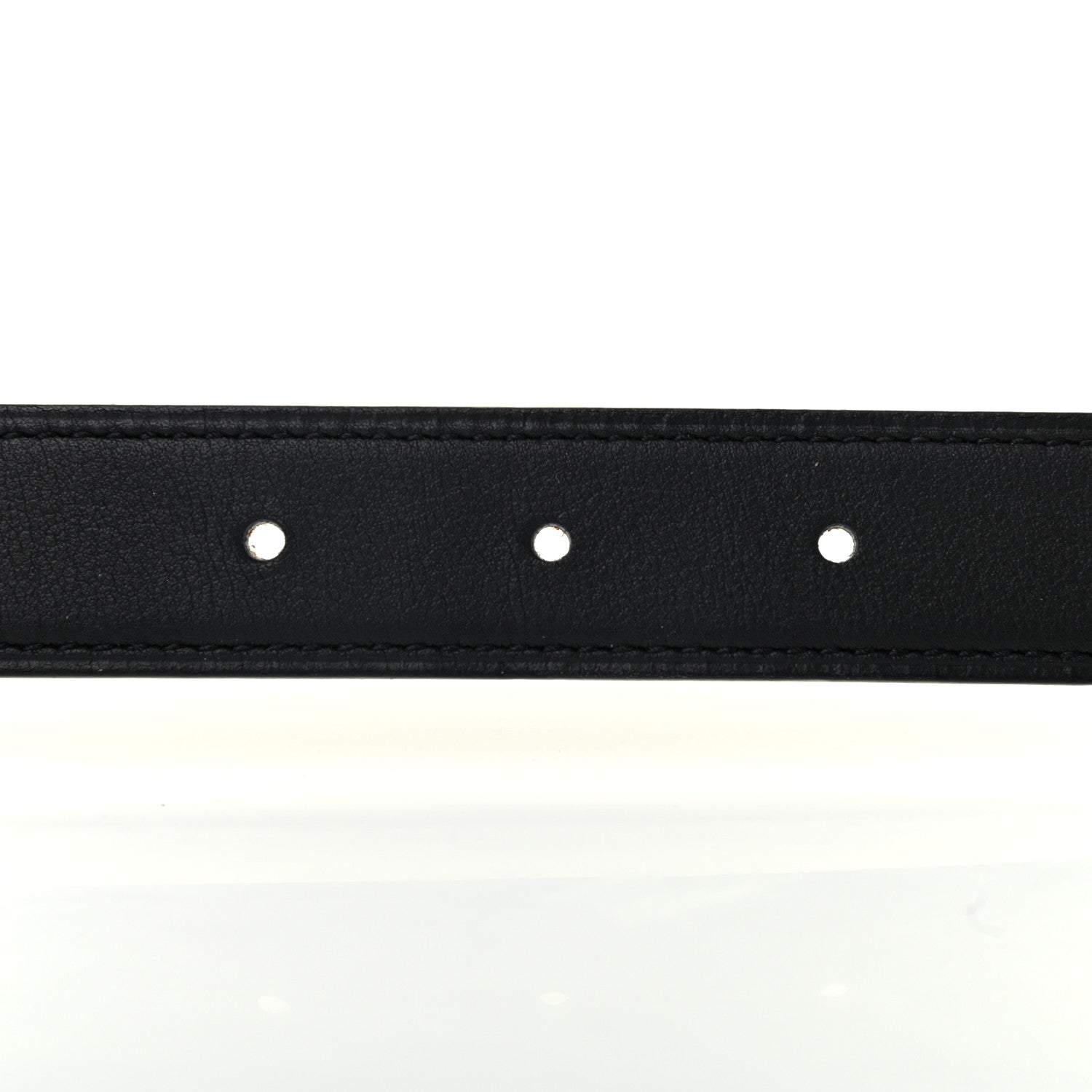 Hermes Epsom Swift Belt 70 Gold Black 4 of 5
