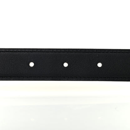Hermes Epsom Swift Belt 70 Gold Black 4 of 5