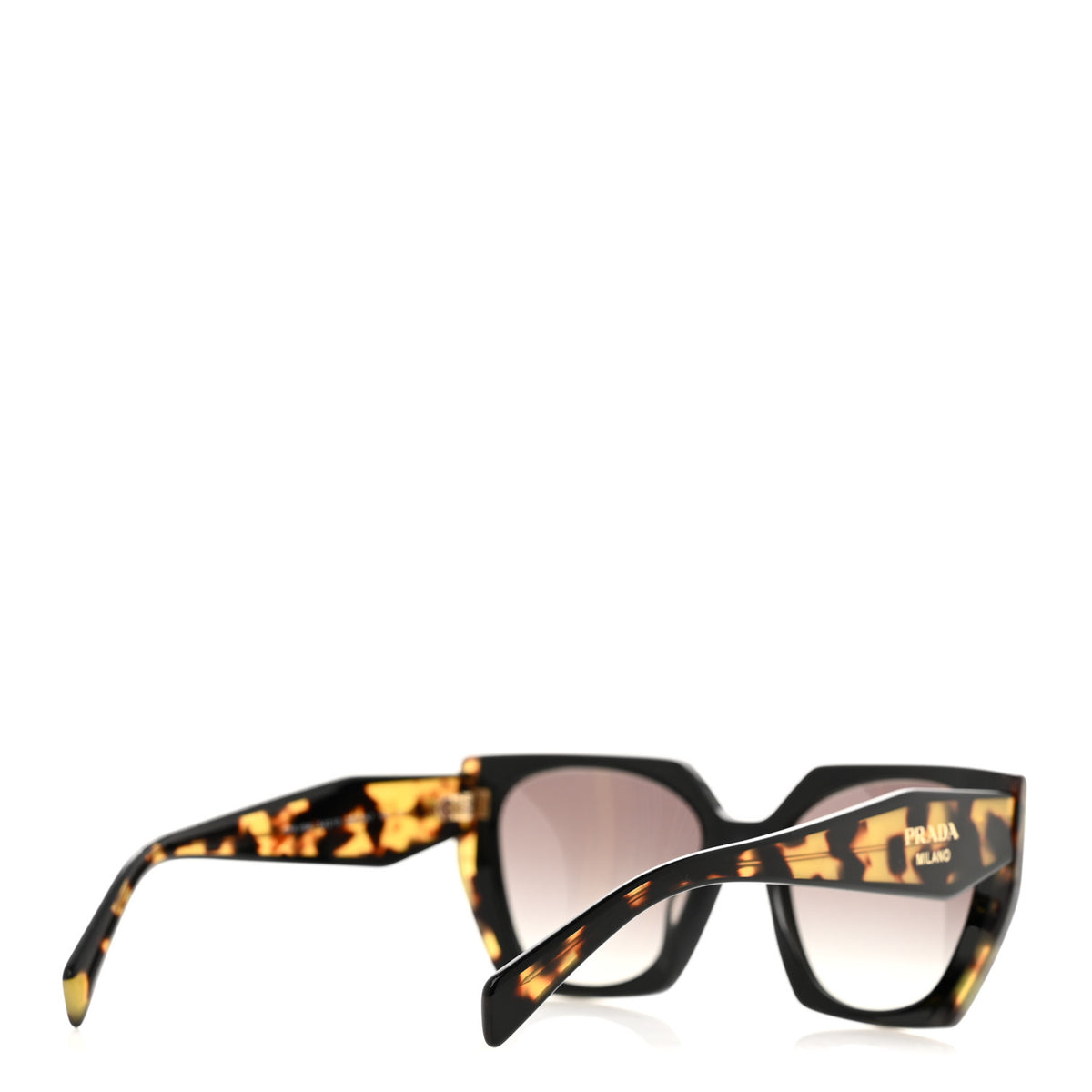 Acetate Sunglasses SPR 15W Tortoise Black