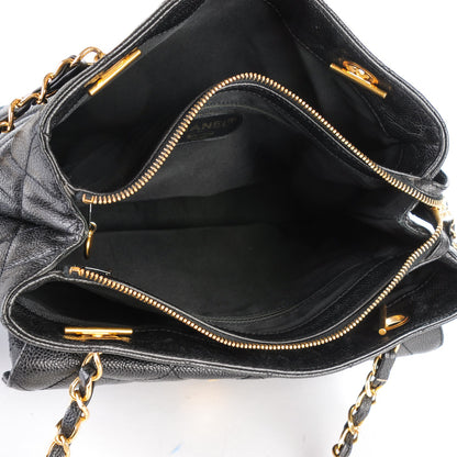 Chanel Caviar Quilted Flap Shoulder Bag Black 5 of 11