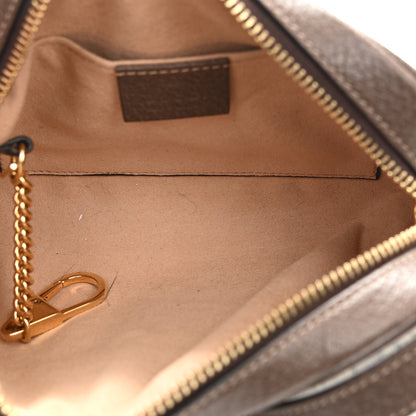 Gucci GG Supreme Monogram Web Mini Ophidia Shoulder Bag Brown 5 of 8