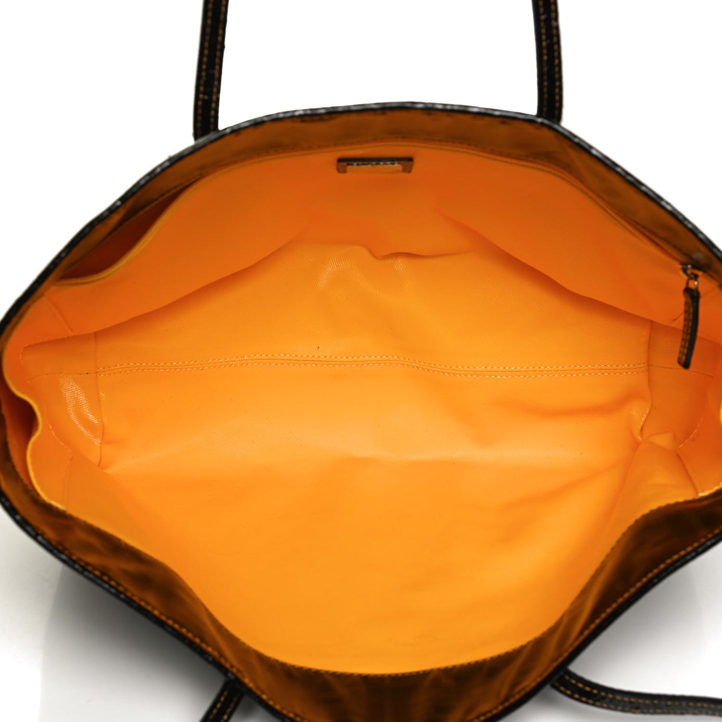 Zucca Spalmati Matrioska Small Roll Tote Tobacco Black