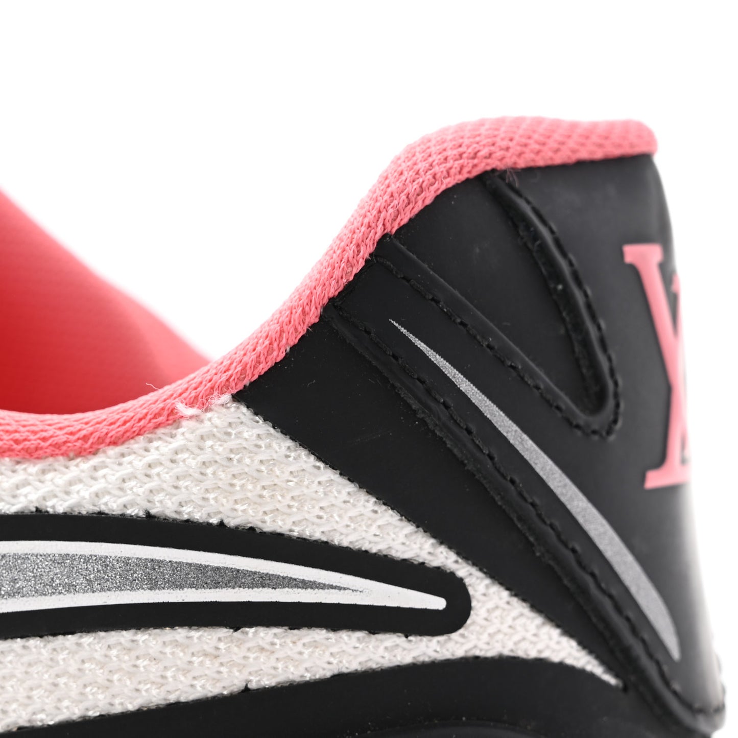 Mesh Rubber Mens LV Sprint Sneaker 8 White Pink Blue