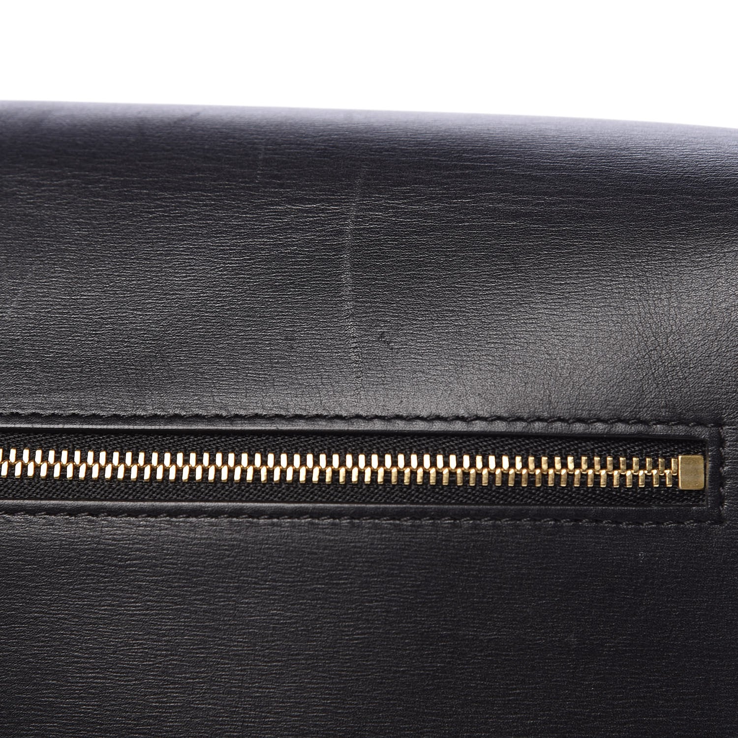 Celine Palmelato Calfskin Medium Trotteur Black 14 of 17