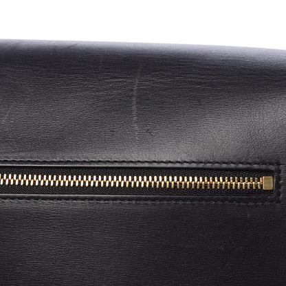 Celine Palmelato Calfskin Medium Trotteur Black 14 of 17