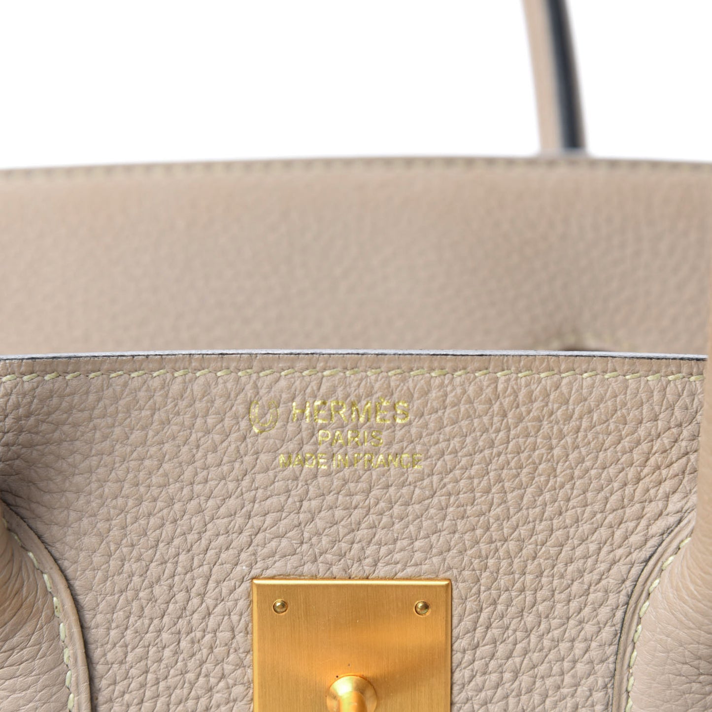 Togo Horseshoe Birkin 35 Gris Tourterelle Ardoise