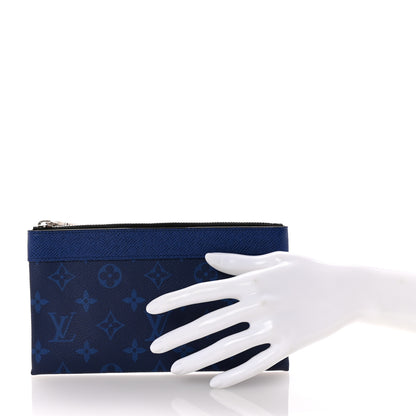 Louis Vuitton Taiga Monogram Pacific Discovery Pochette Cobalt 2 of 6