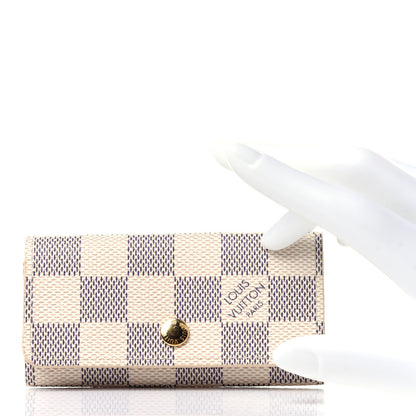 Louis Vuitton Damier Azur Multicles 4 Key Holder 2 of 11