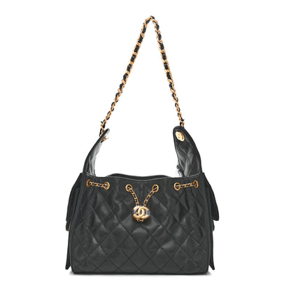 Chanel Caviar Quilted Small Chanel 25 Handbag Black 1 of 11