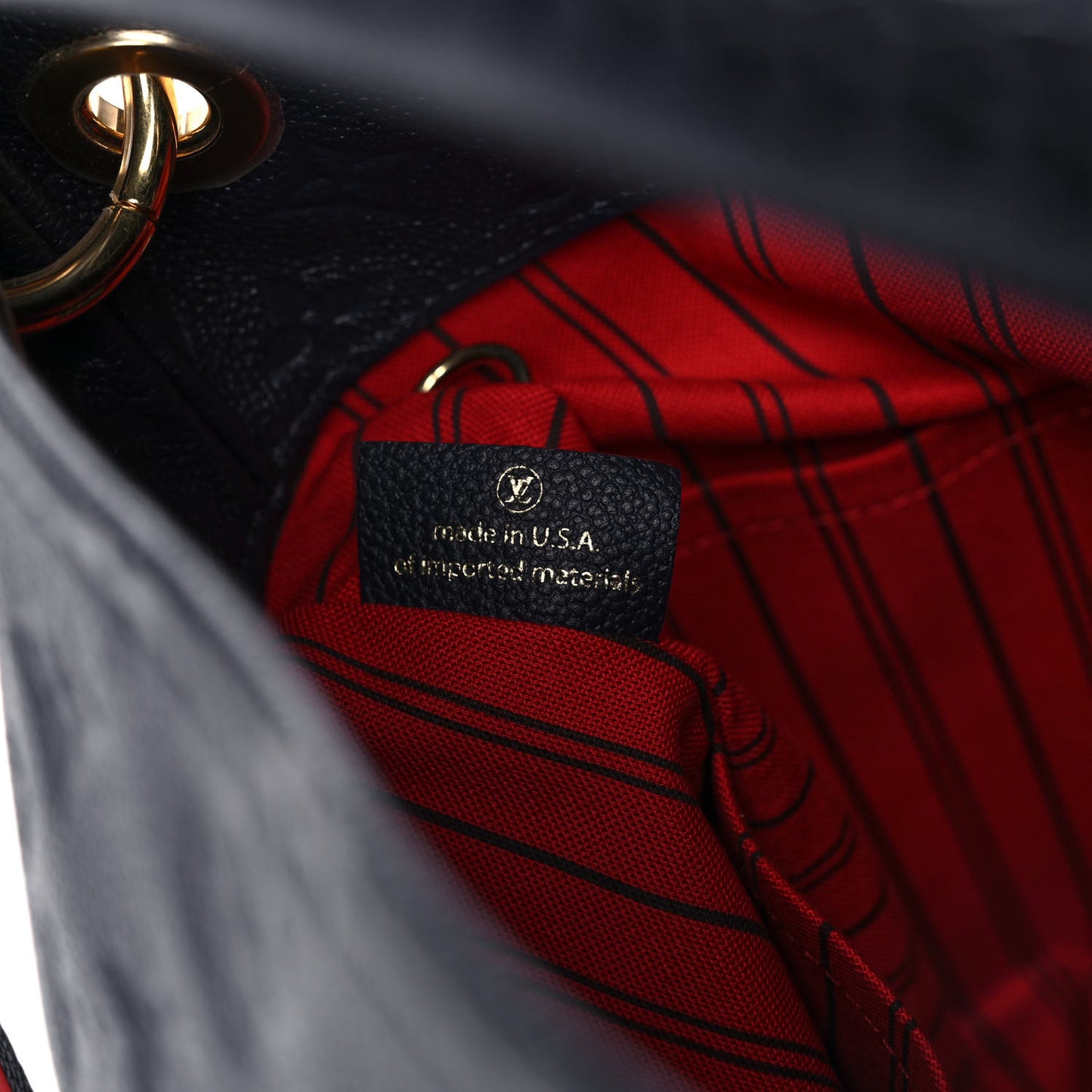 Empreinte Artsy MM Marine Rouge