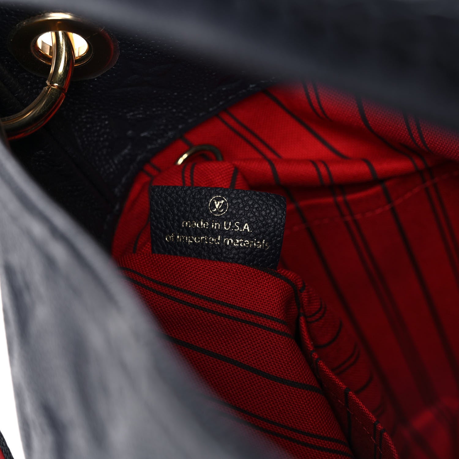 Louis Vuitton Empreinte Artsy MM Marine Rouge 7 of 13