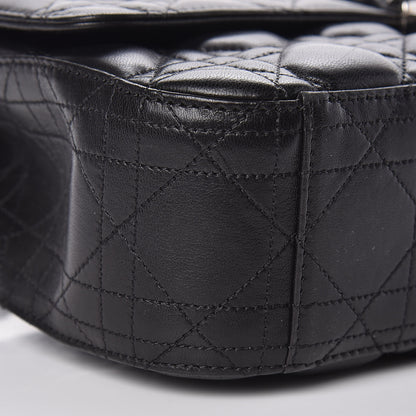 Christian Dior Lambskin Cannage Medium Miss Dior Flap Black 12 of 13