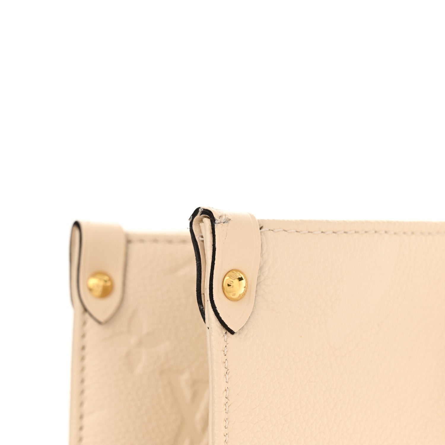 Louis Vuitton Empreinte Monogram Giant Onthego MM Creme 12 of 13