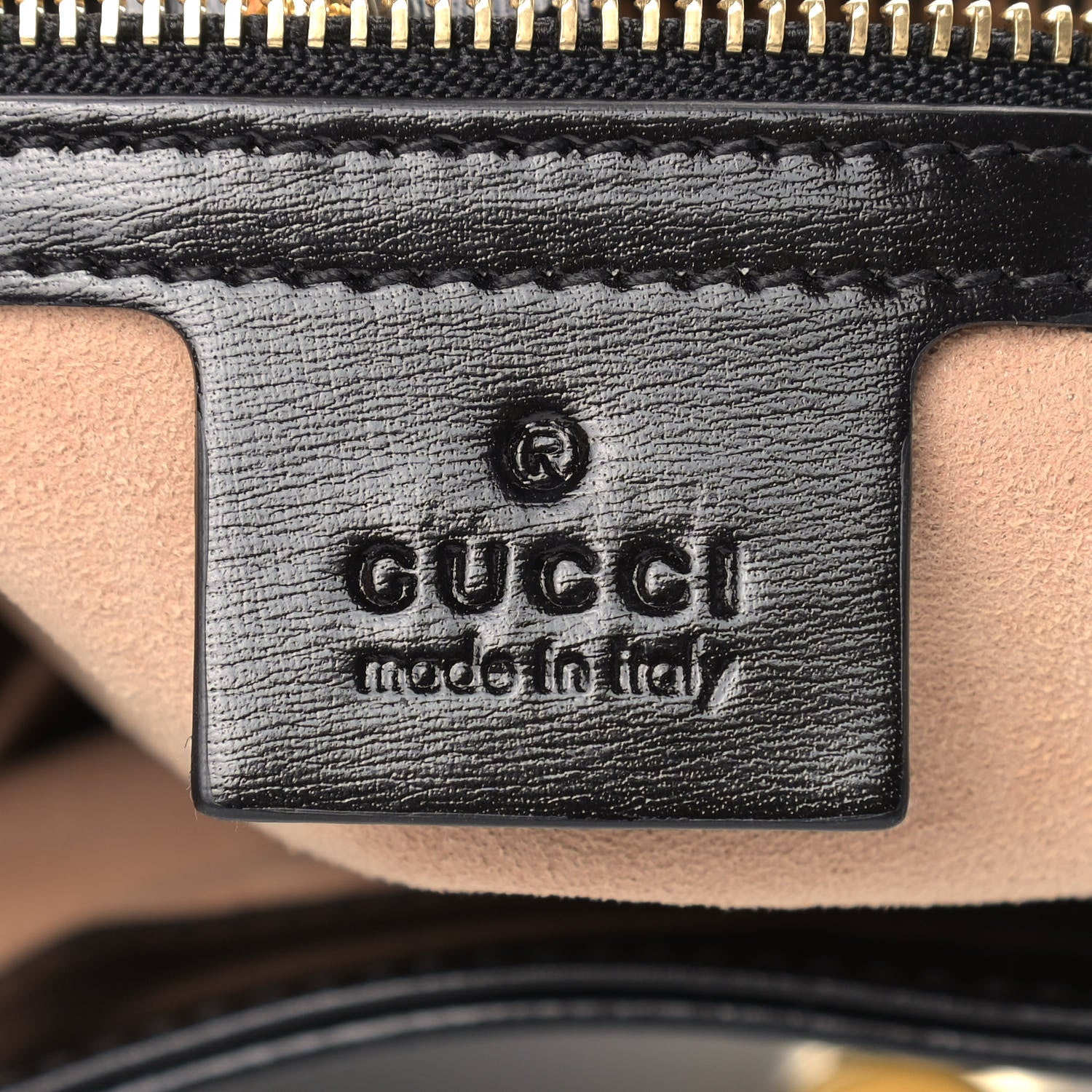 Gucci Boarded Dyana Lux Calfskin Small Jackie 1961 Hobo Black 6 of 11