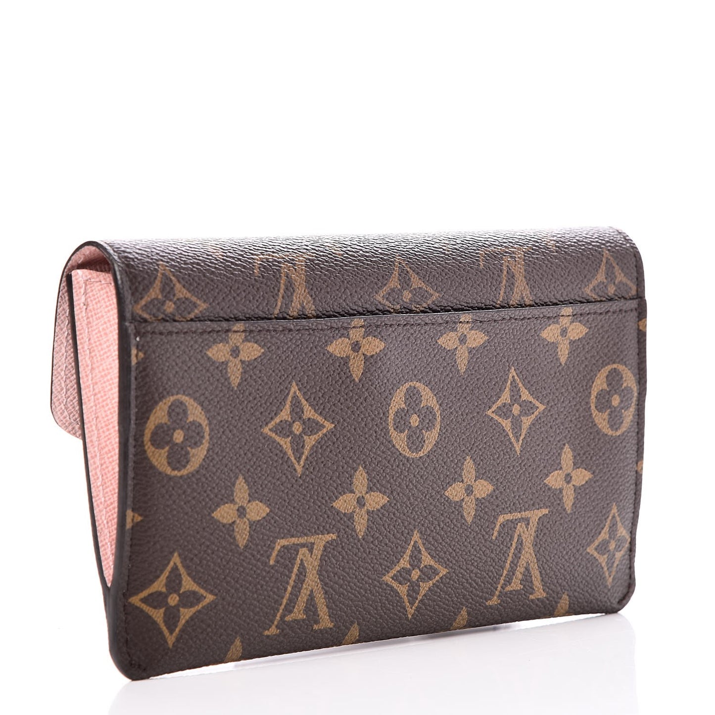 Monogram Jeanne Wallet Rose Ballerine
