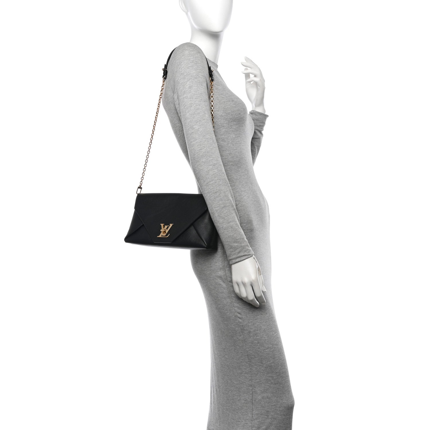 Louis Vuitton Calfskin Love Note Black 2 of 10