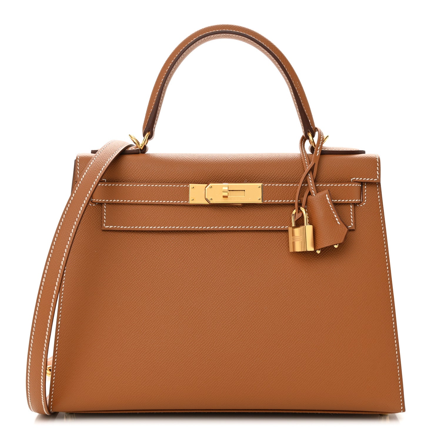 Hermes Epsom Kelly Sellier 28 Gold 1 of 11