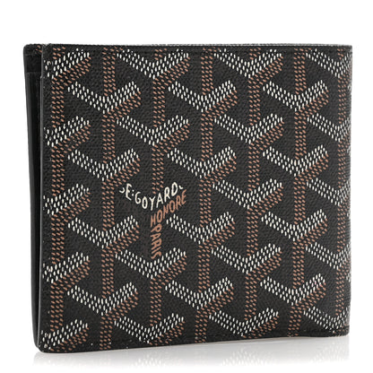 Goyard Goyardine Saint Florentin Bi-Fold Wallet Black Yellow 3 of 10