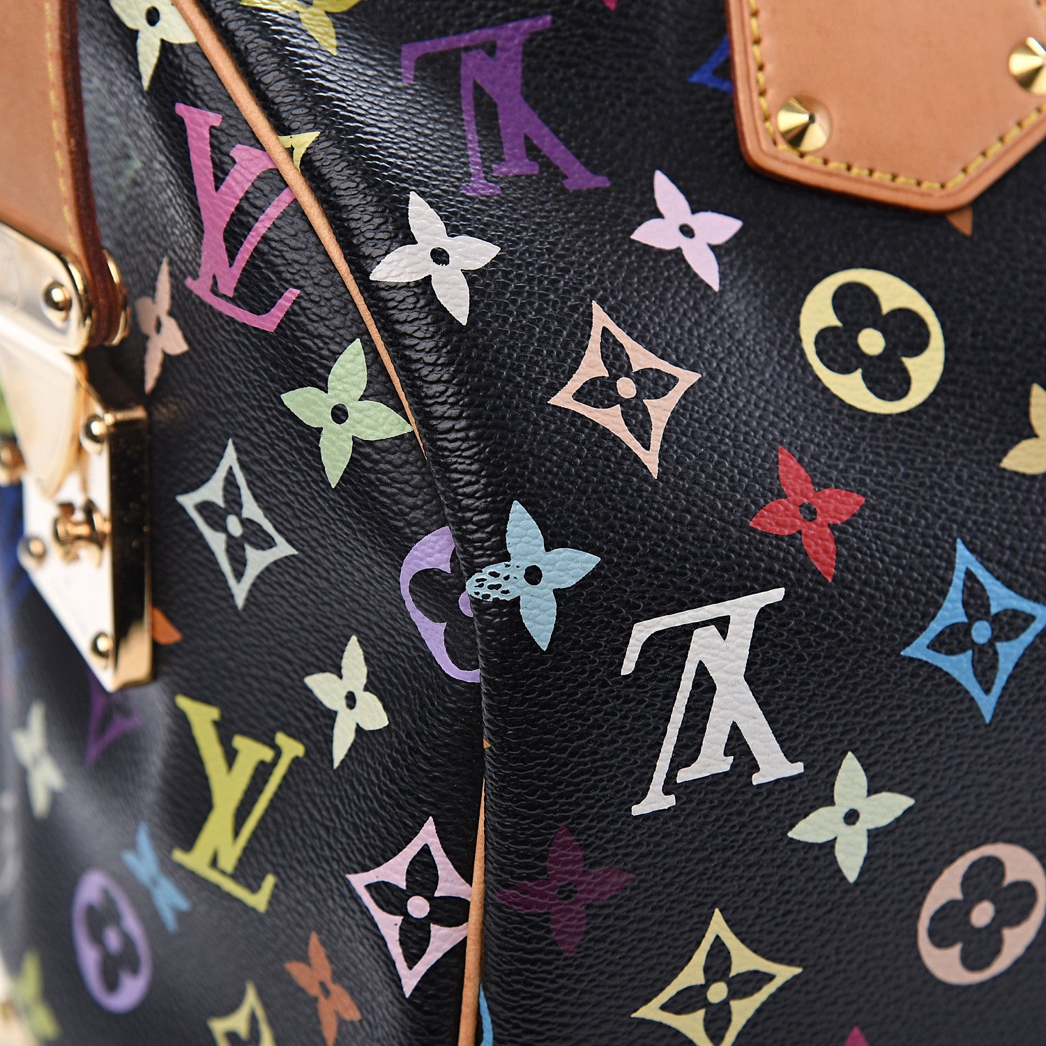 Louis Vuitton Monogram Multicolor Speedy 30 Black 11 of 17