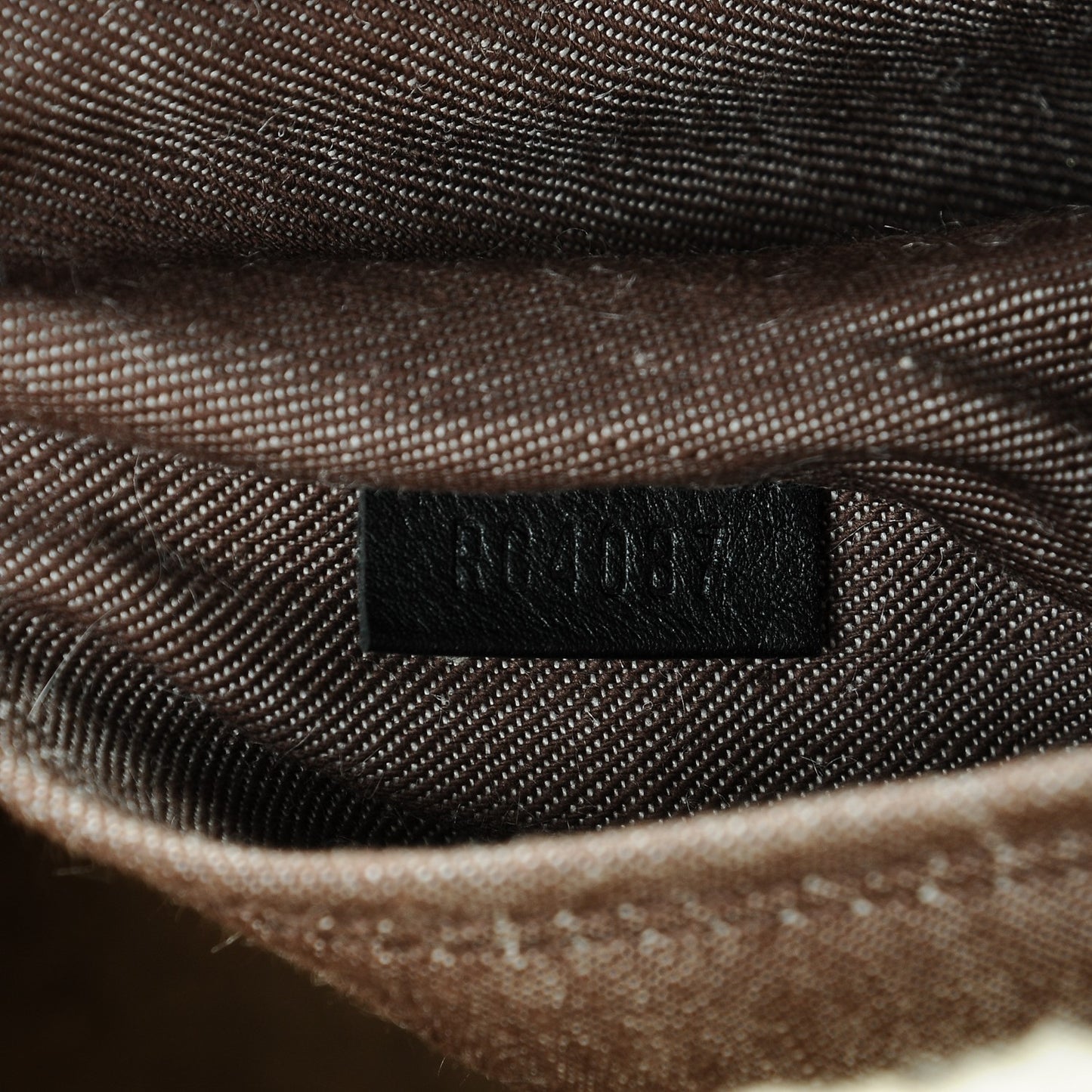 Monogram Shearling Sac Storm