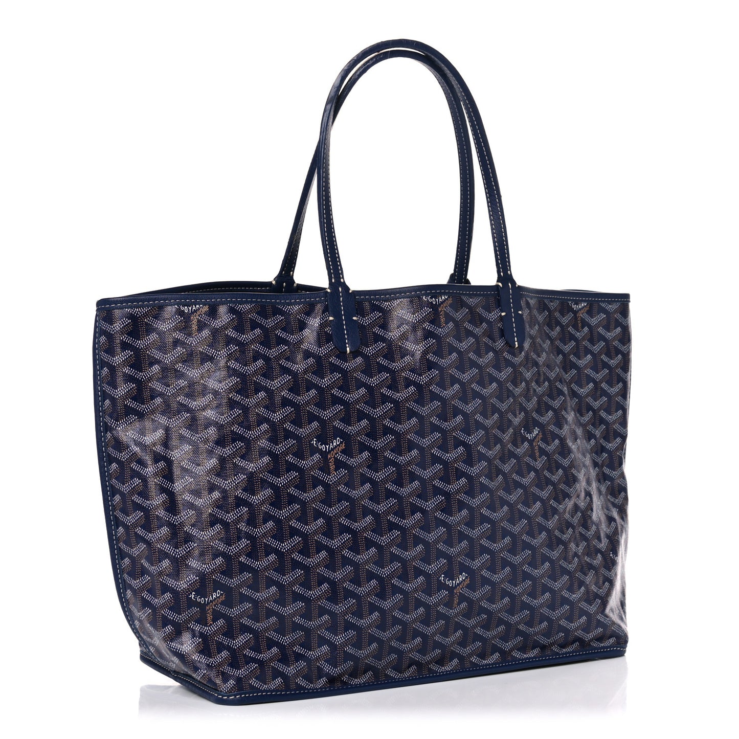 Goyardine Reversible Anjou PM Navy