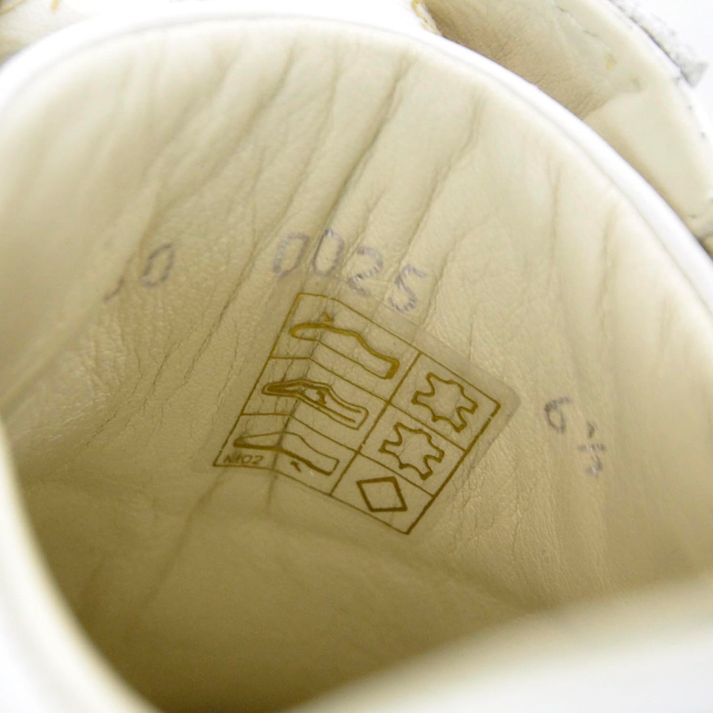 Leather Velcro Sneakers White