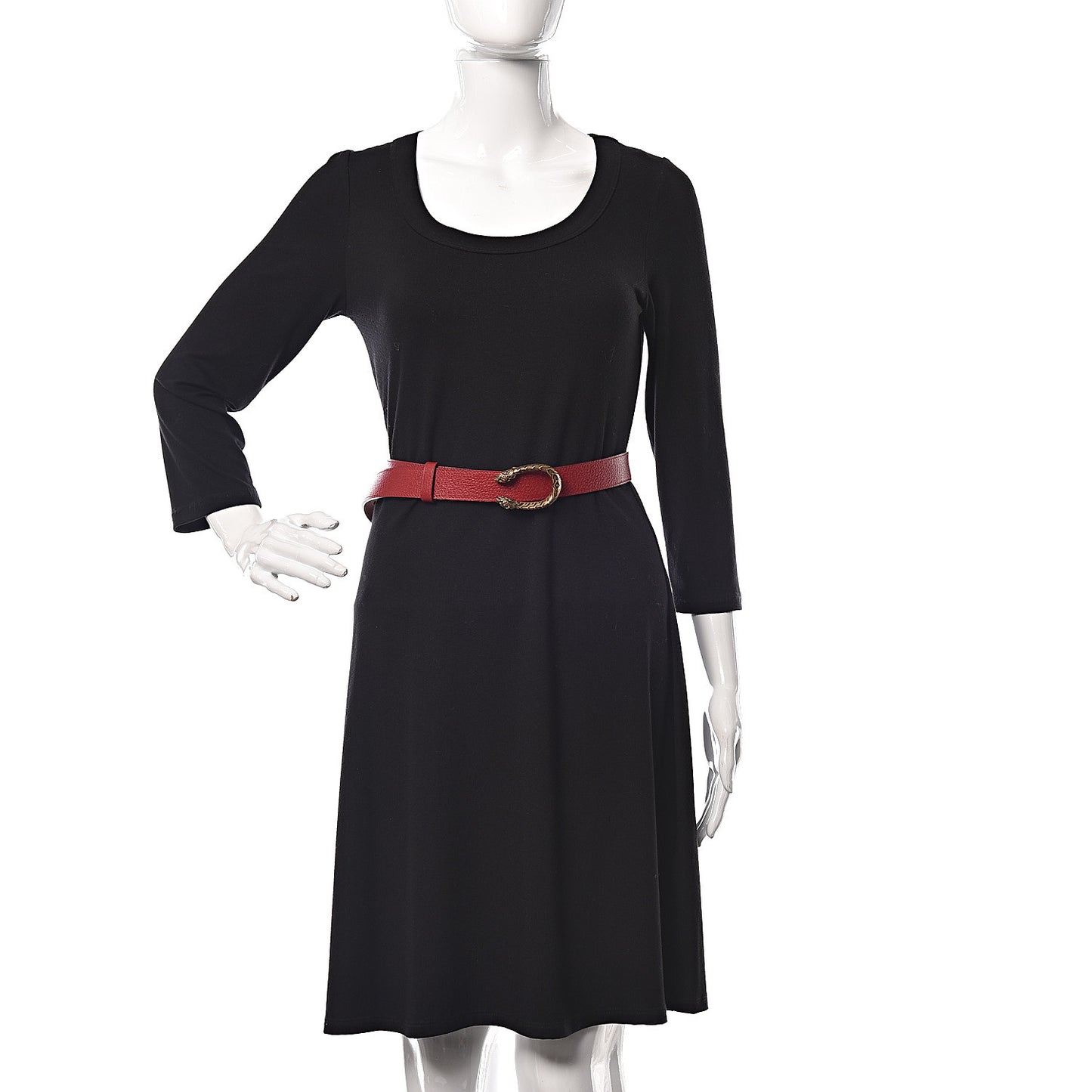 Textured Calfskin Dionysus 30mm Belt 95 38 Hibiscus Red