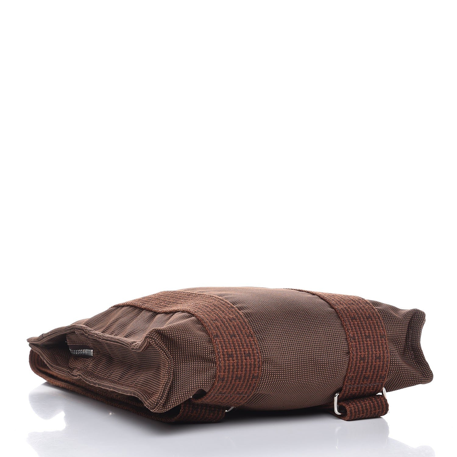 Hermes Canvas Herline Backpack Brown 4 of 7