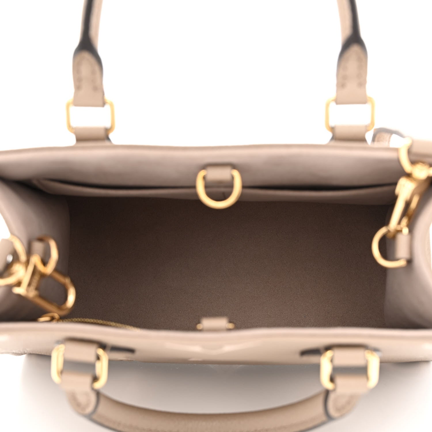 Louis Vuitton Empreinte Monogram Giant Onthego PM Tourterelle Creme 5 of 11