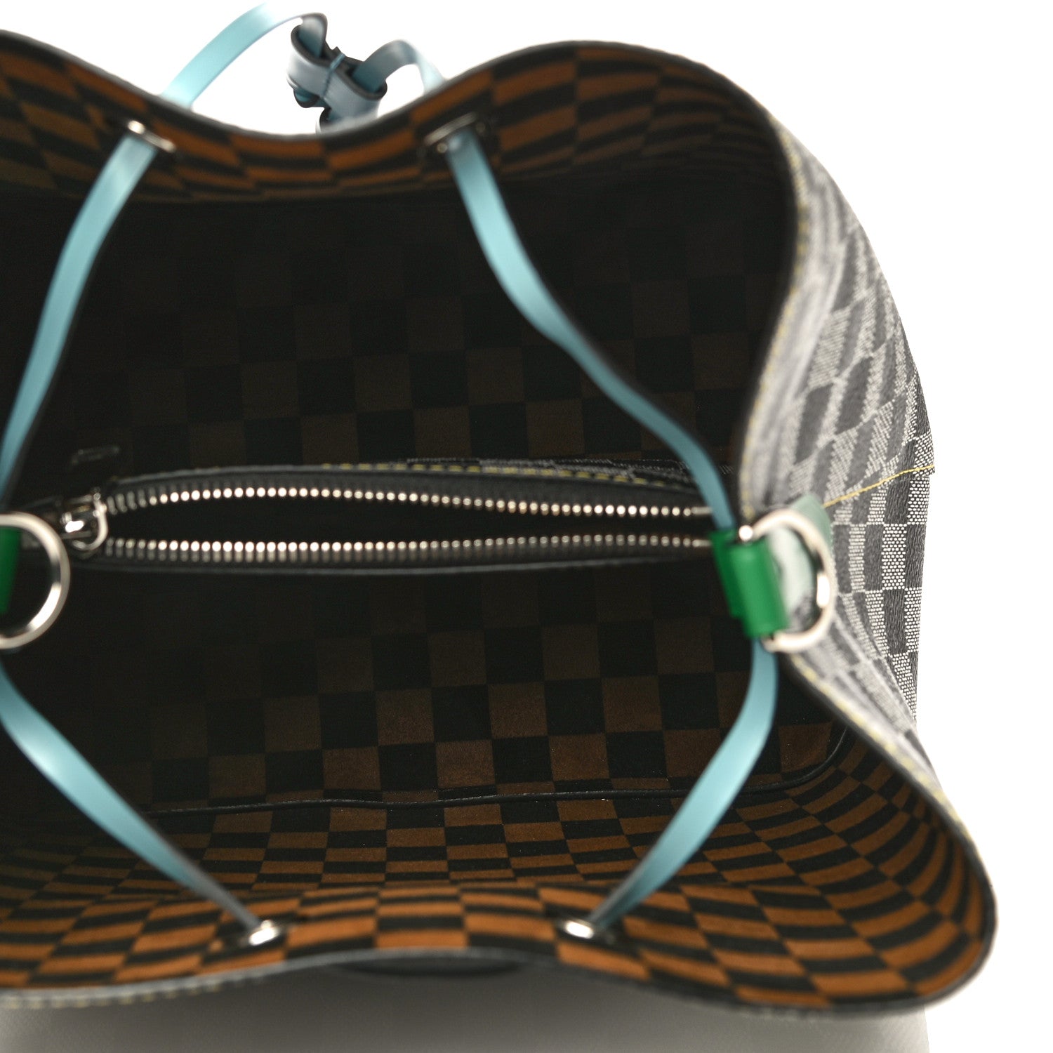 Louis Vuitton Damier Neonoe Black White 5 of 10
