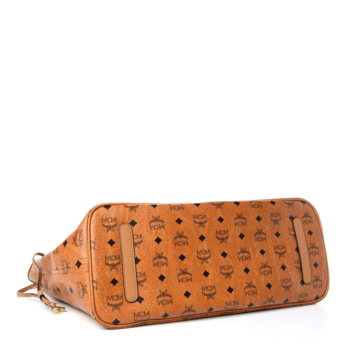 Visetos Large Liz Reversible Shopper Tote Cognac