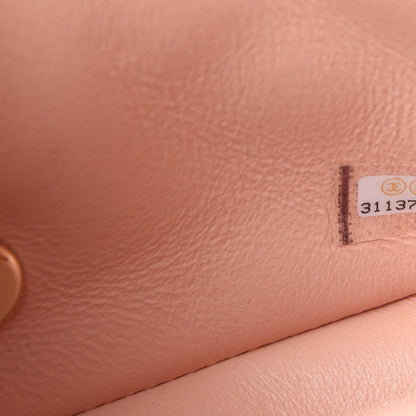 Chanel Lambskin Quilted Mini Square Flap Light Pink 7 of 10