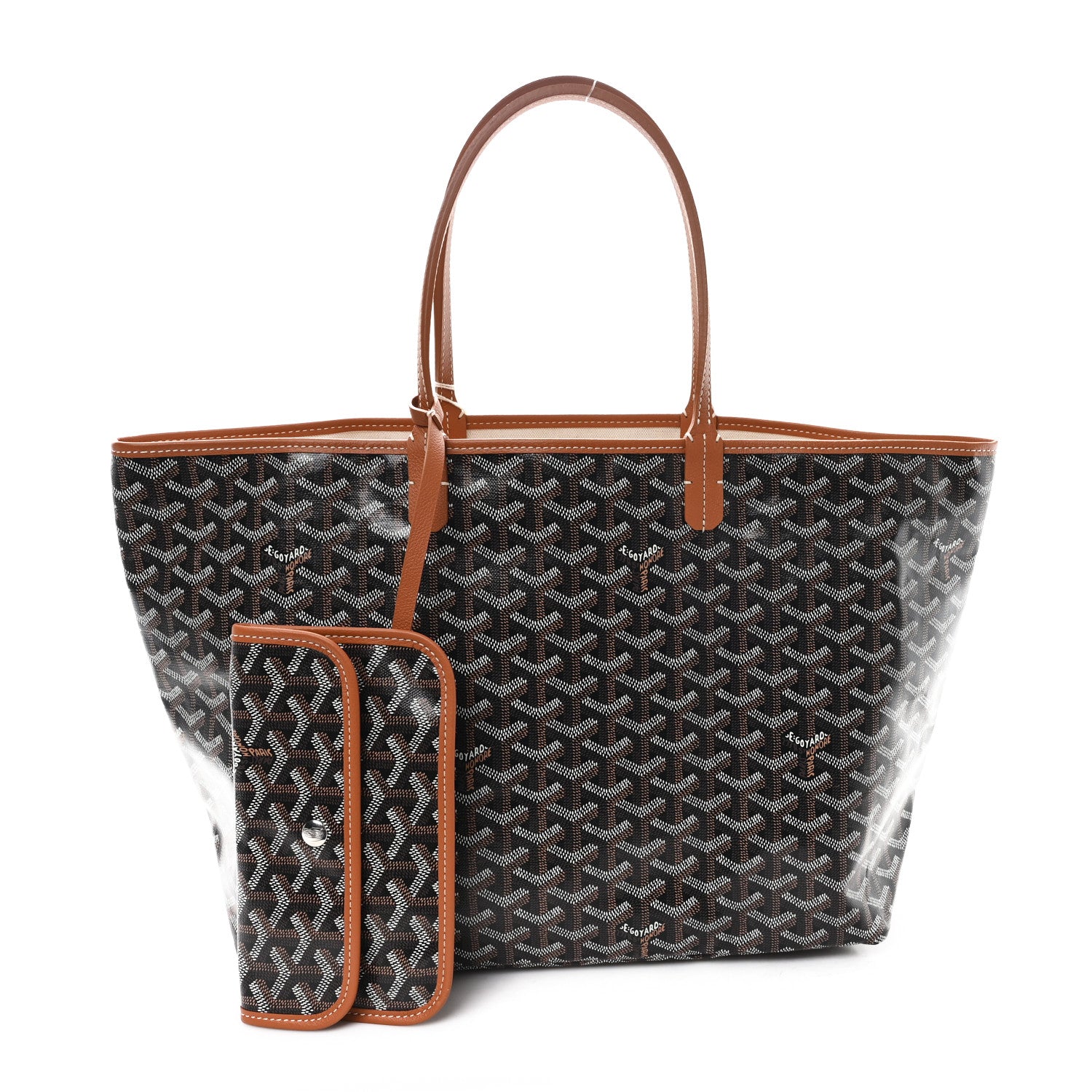 Goyard Goyardine Saint Louis PM Black Gold 2 of 11