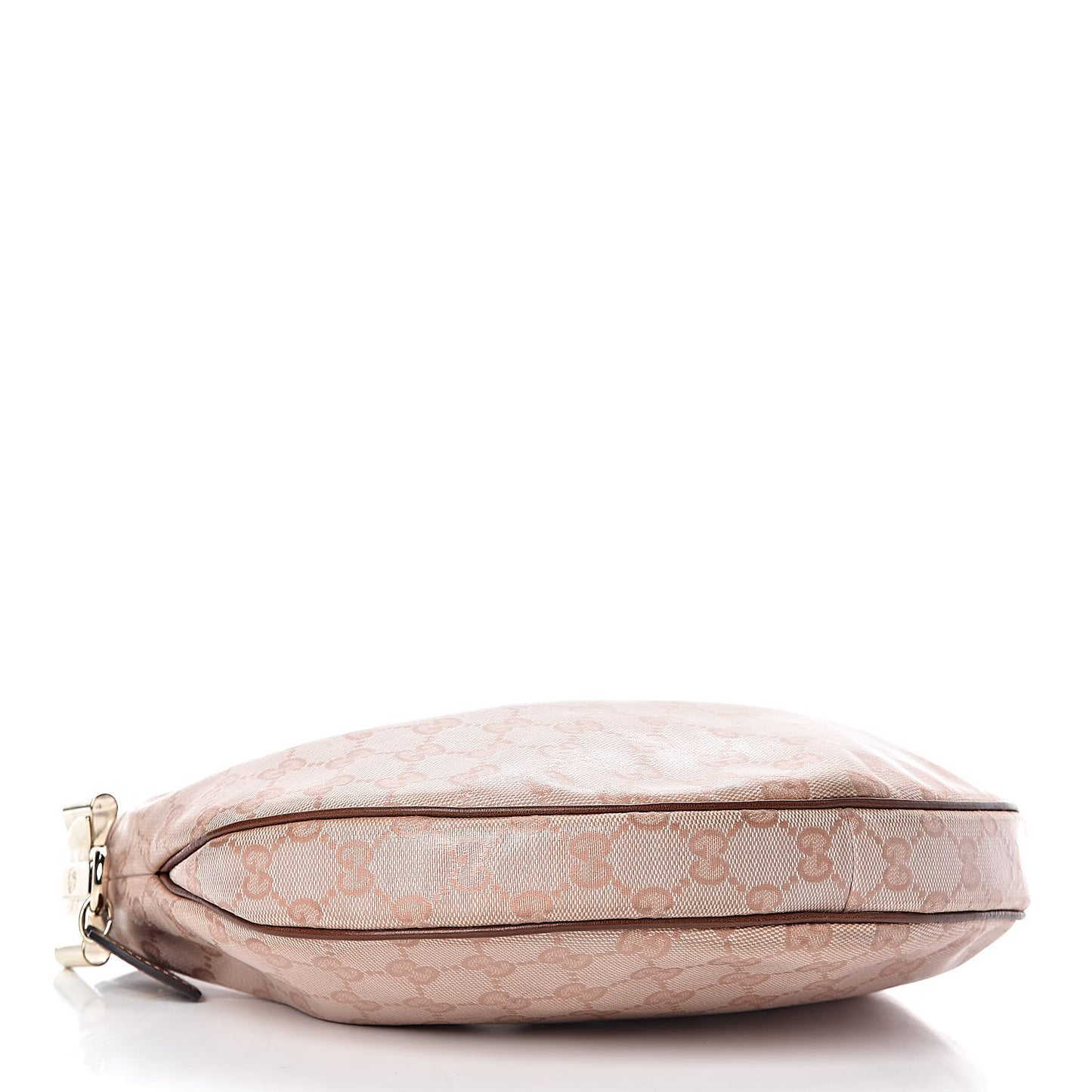 Crystal Monogram Mini Duchessa Hobo Pink
