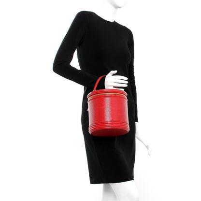 Louis Vuitton Epi Cannes Castillan Red 2 of 9